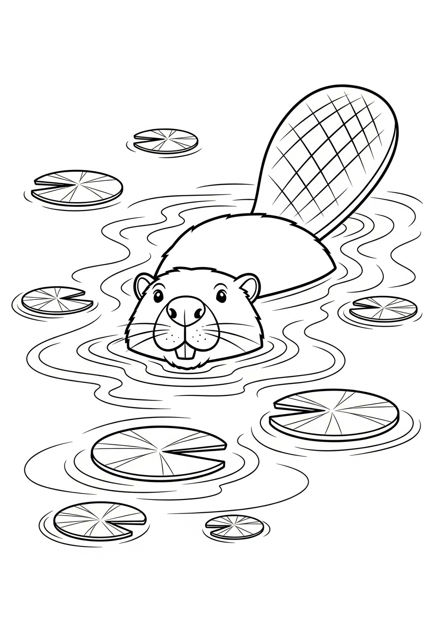 Castoro 18 immagini da colorare castoro gratis