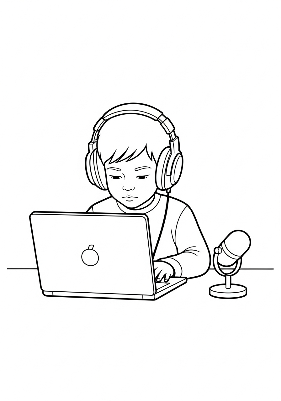 Computer 2 computer da stampare e colorare gratis