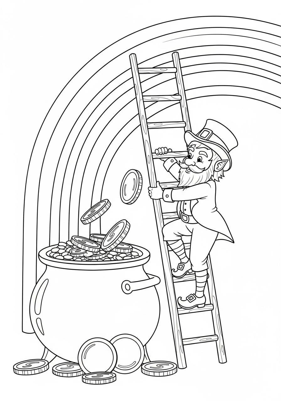 folletto da colorare e stampare a4