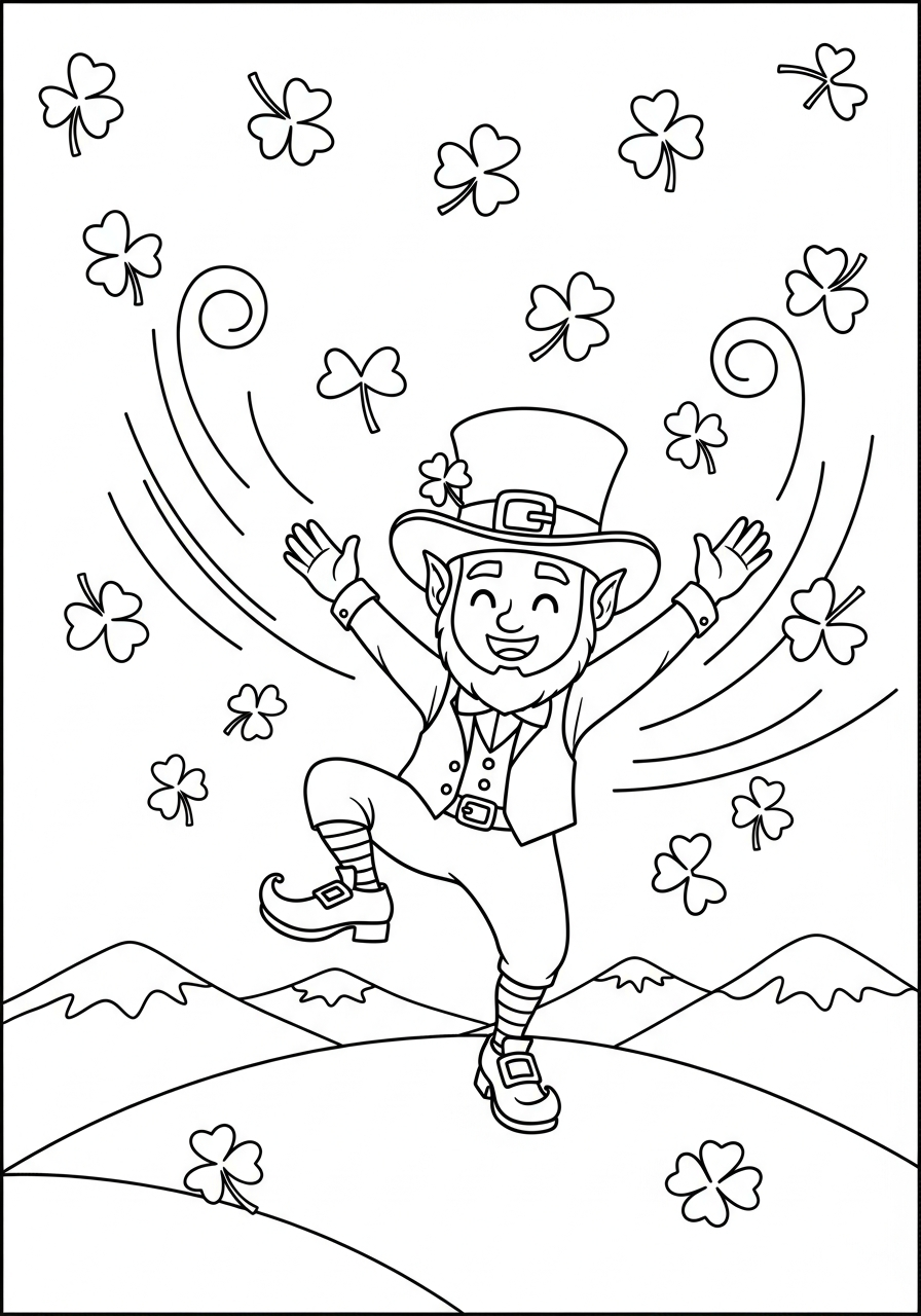 pdf stampare folletto da colorare