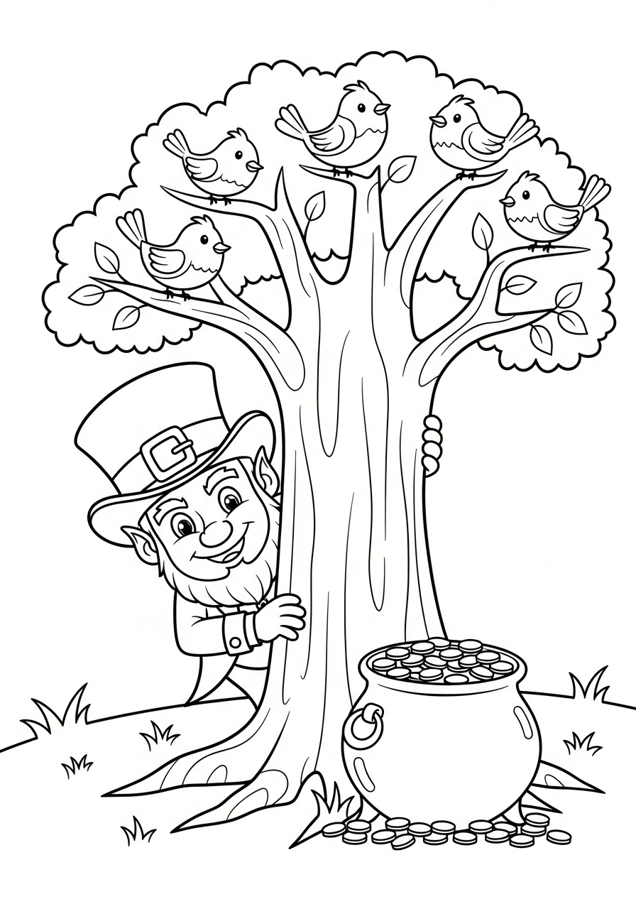 folletto da colorare