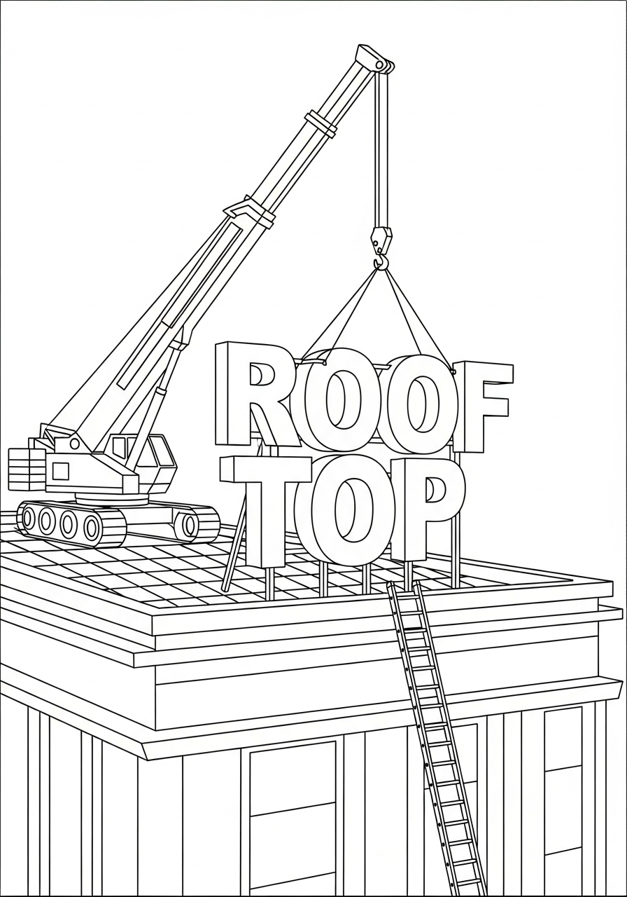 da colorare gru disegno facile bambini