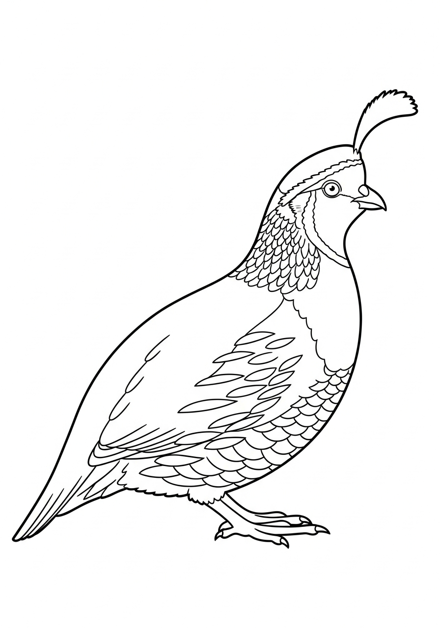 Quaglia 20 quaglia disegni da colorare per bambini maschi