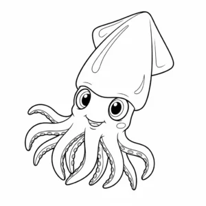 Calamari 63 Calamari da colorare thumbnail