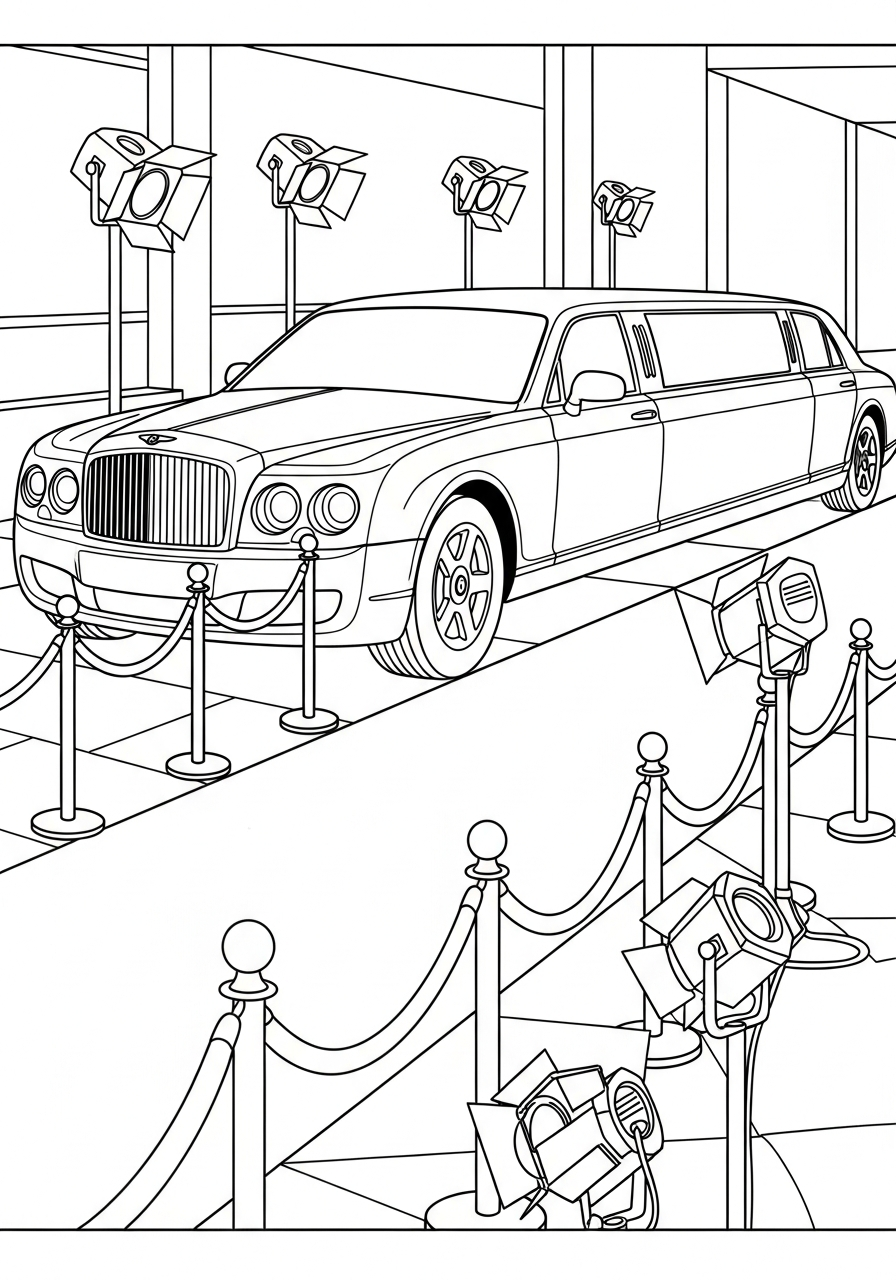 immagine di Bentley da colorare
