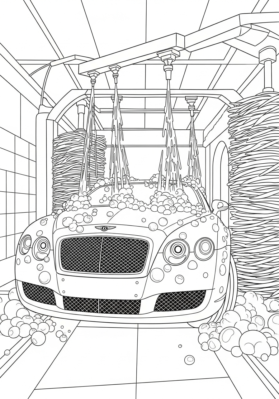 Bentley da colorare pdf