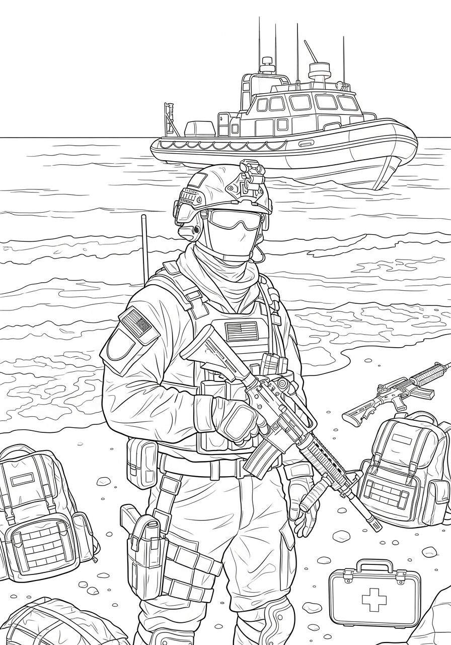 Call of Duty da colorare pdf