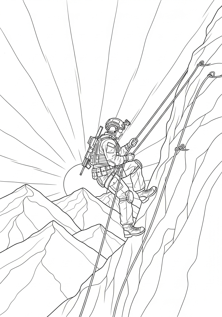 Call of Duty da colorare e stampare gratis