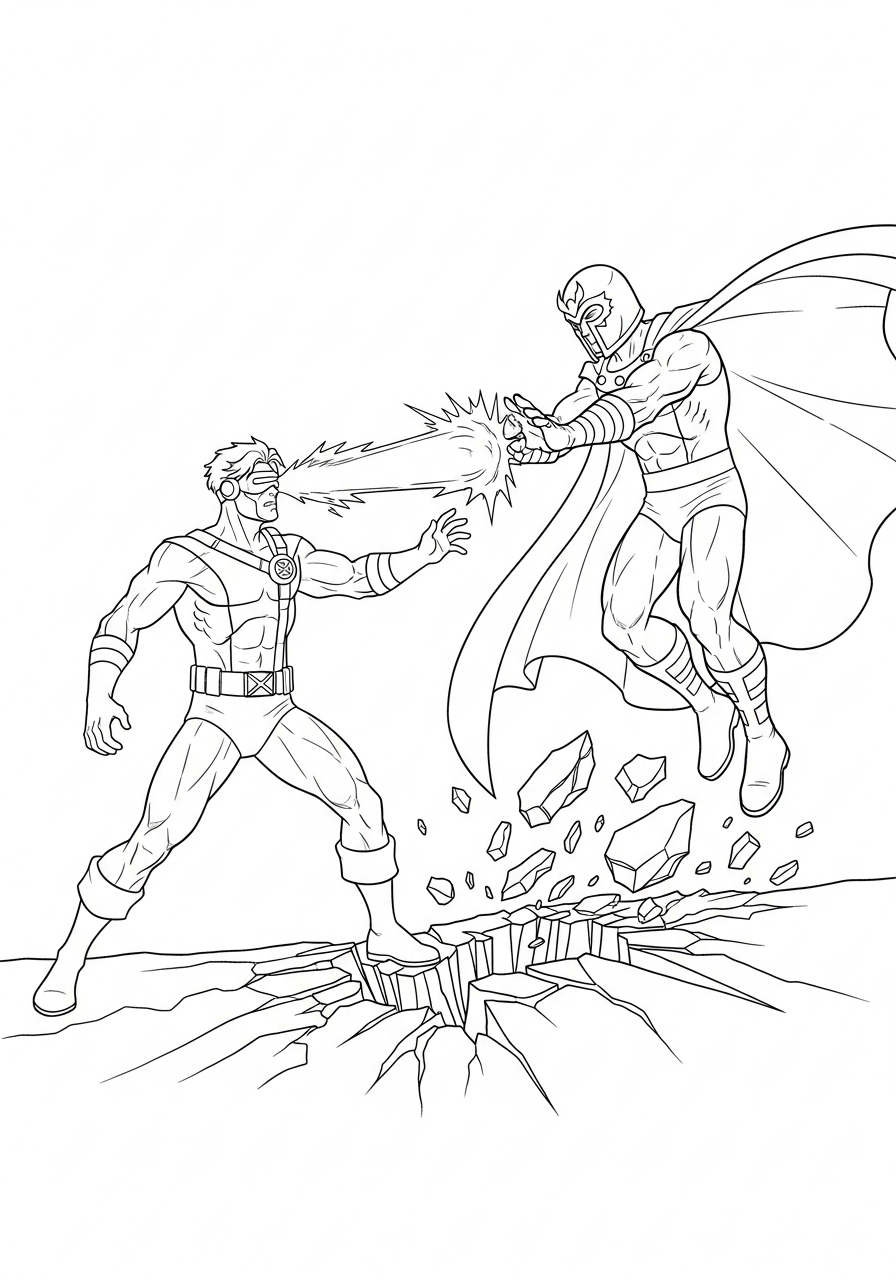 Cyclops da colorare e stampare gratis