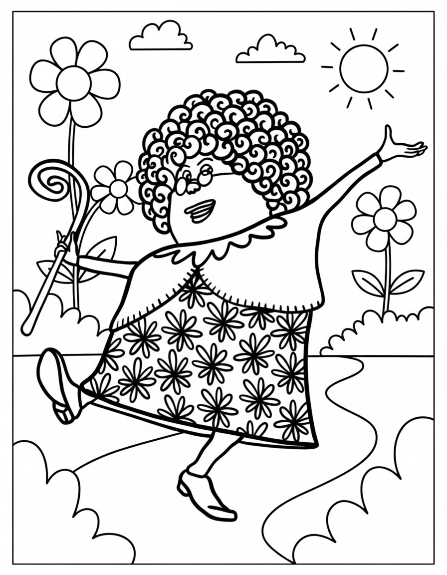 pdf stampare Lorax da colorare