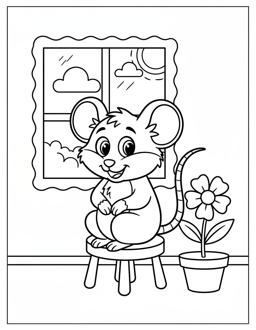 disegno Lorax da colorare per bambini