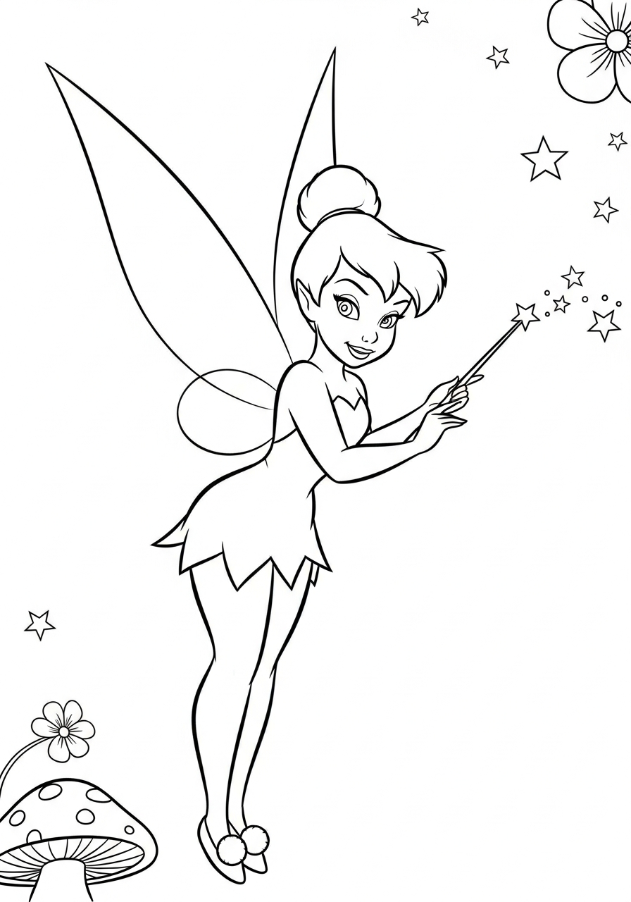 Trilli disegno facile da colorare