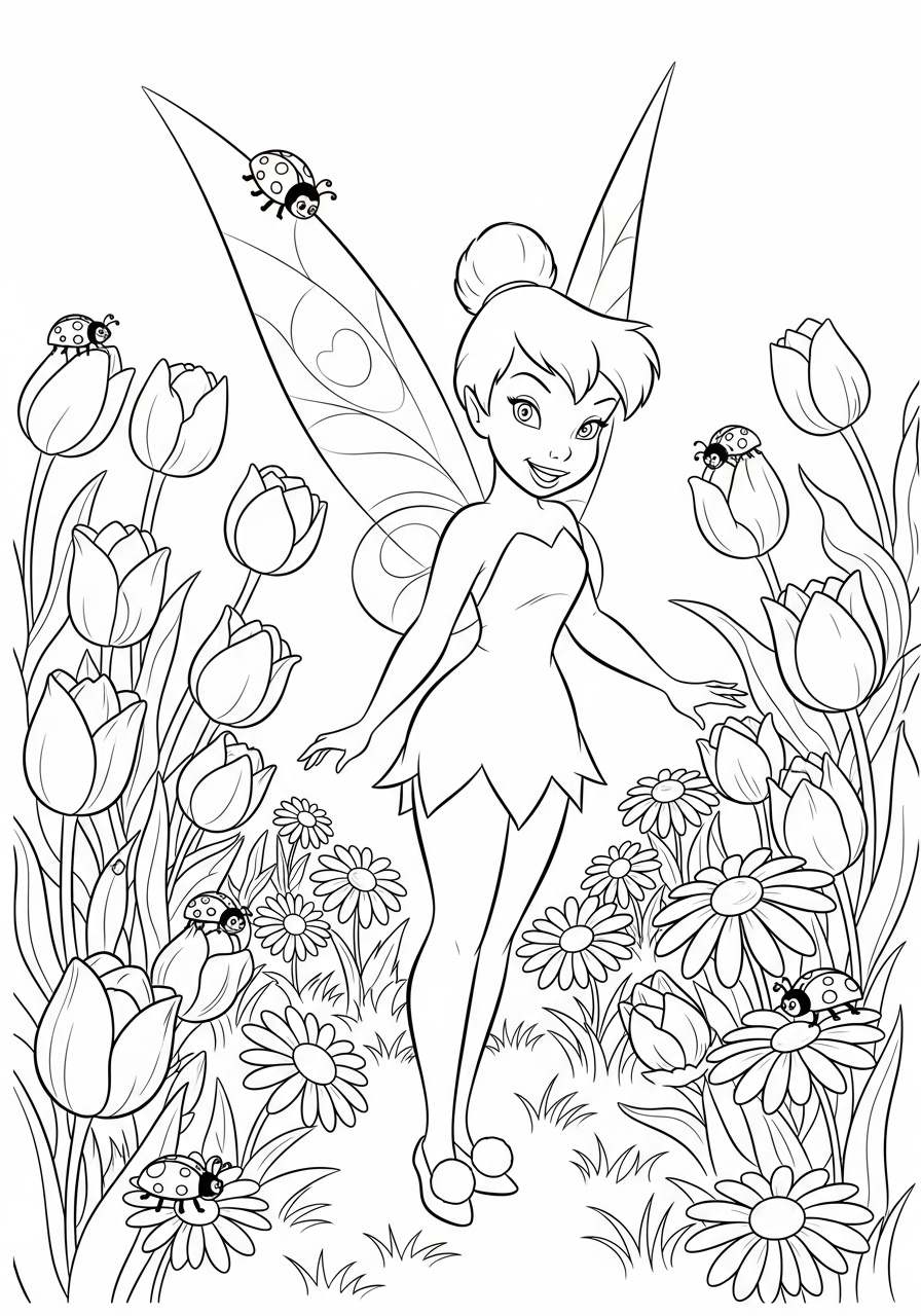 da colorare Trilli disegno facile bambini