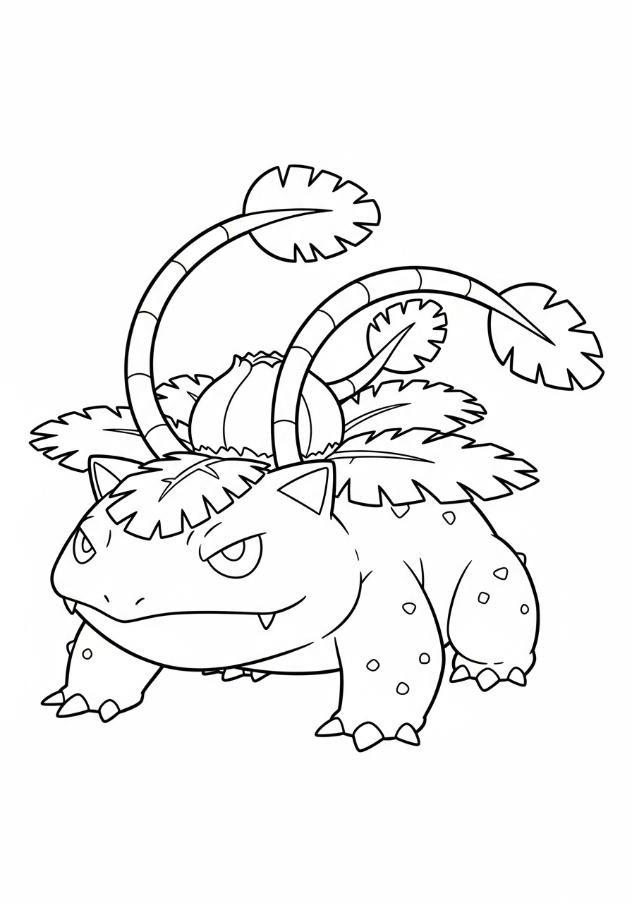 immagini di Venusaur da colorare e stampare