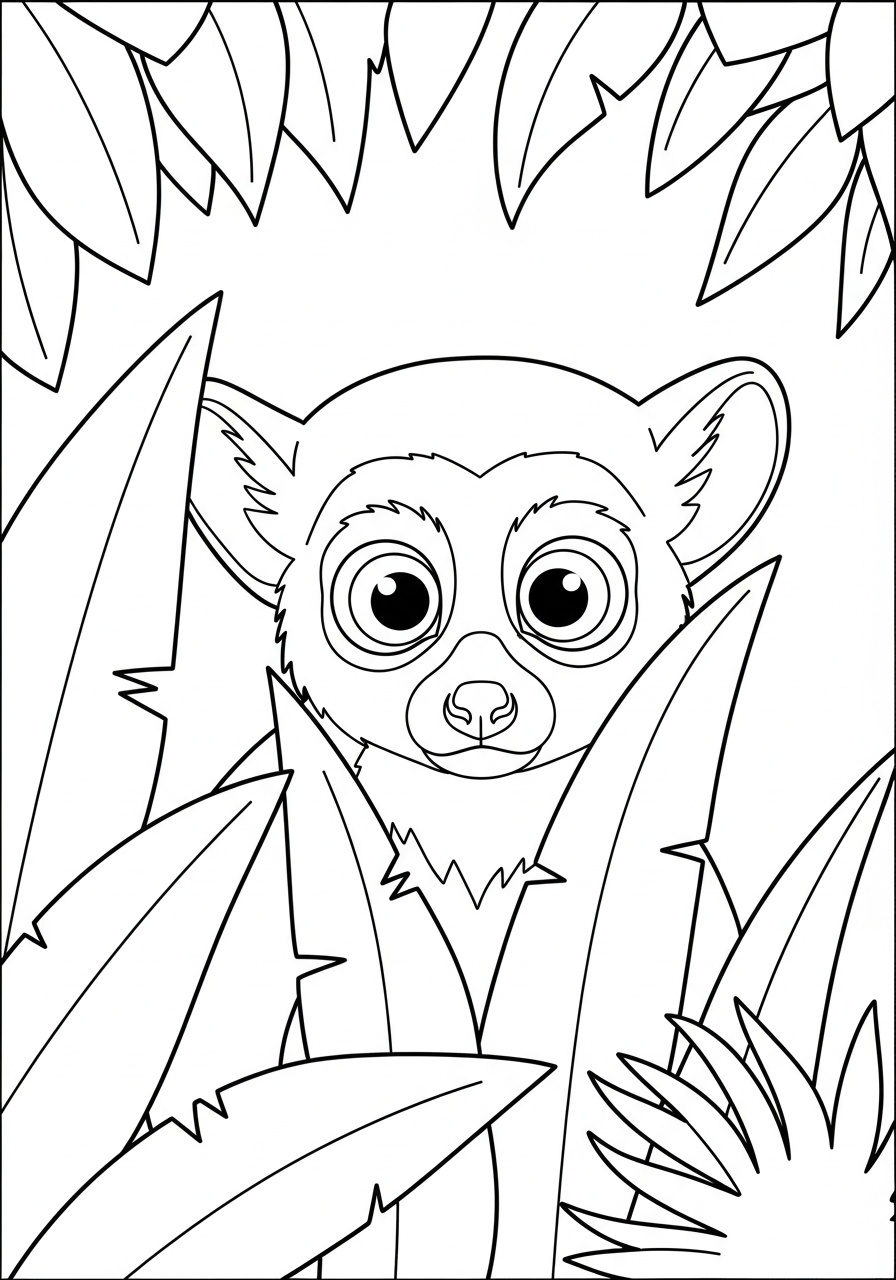 Lemure 13 lemure da colorare