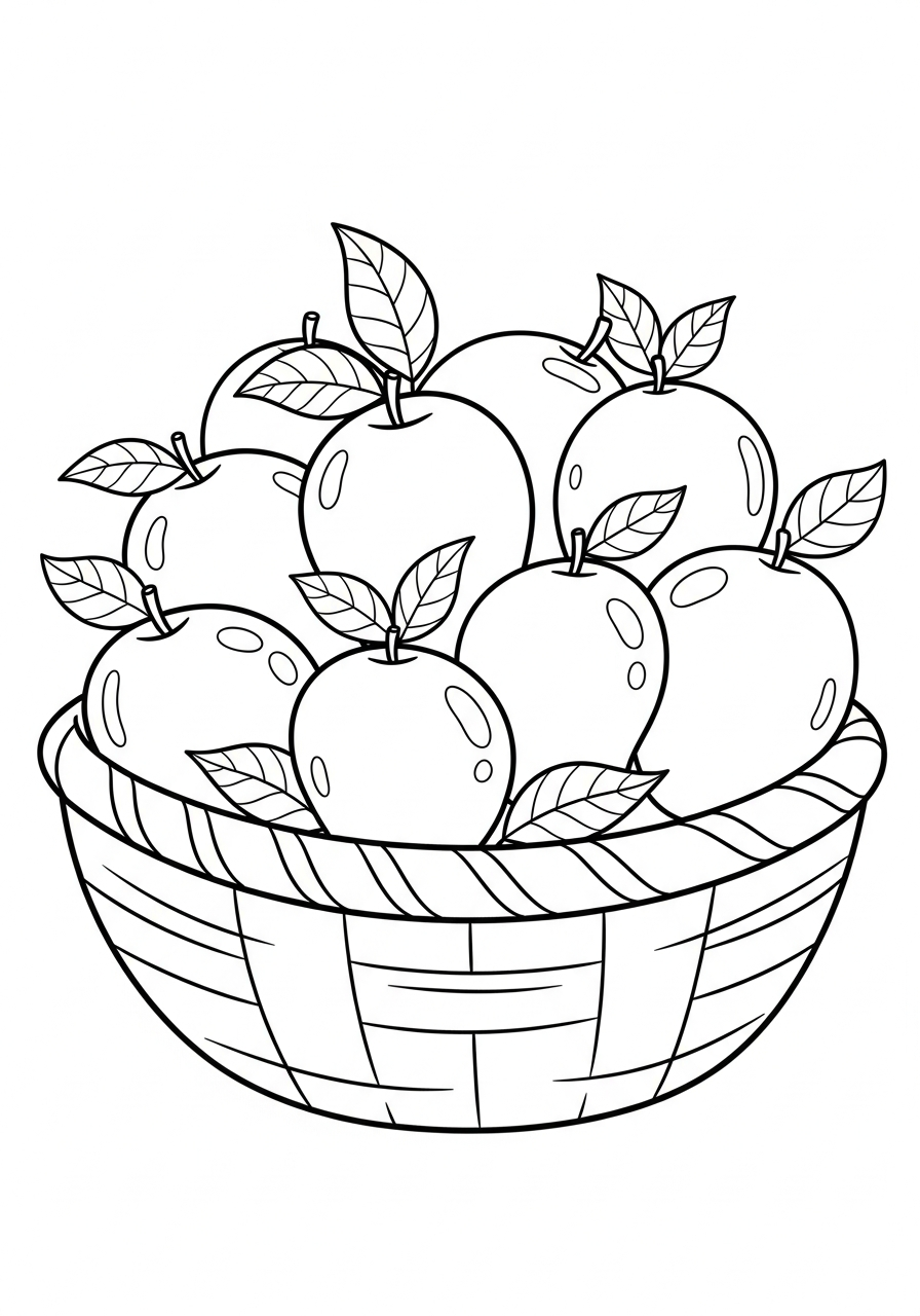 foto di mango da colorare 1