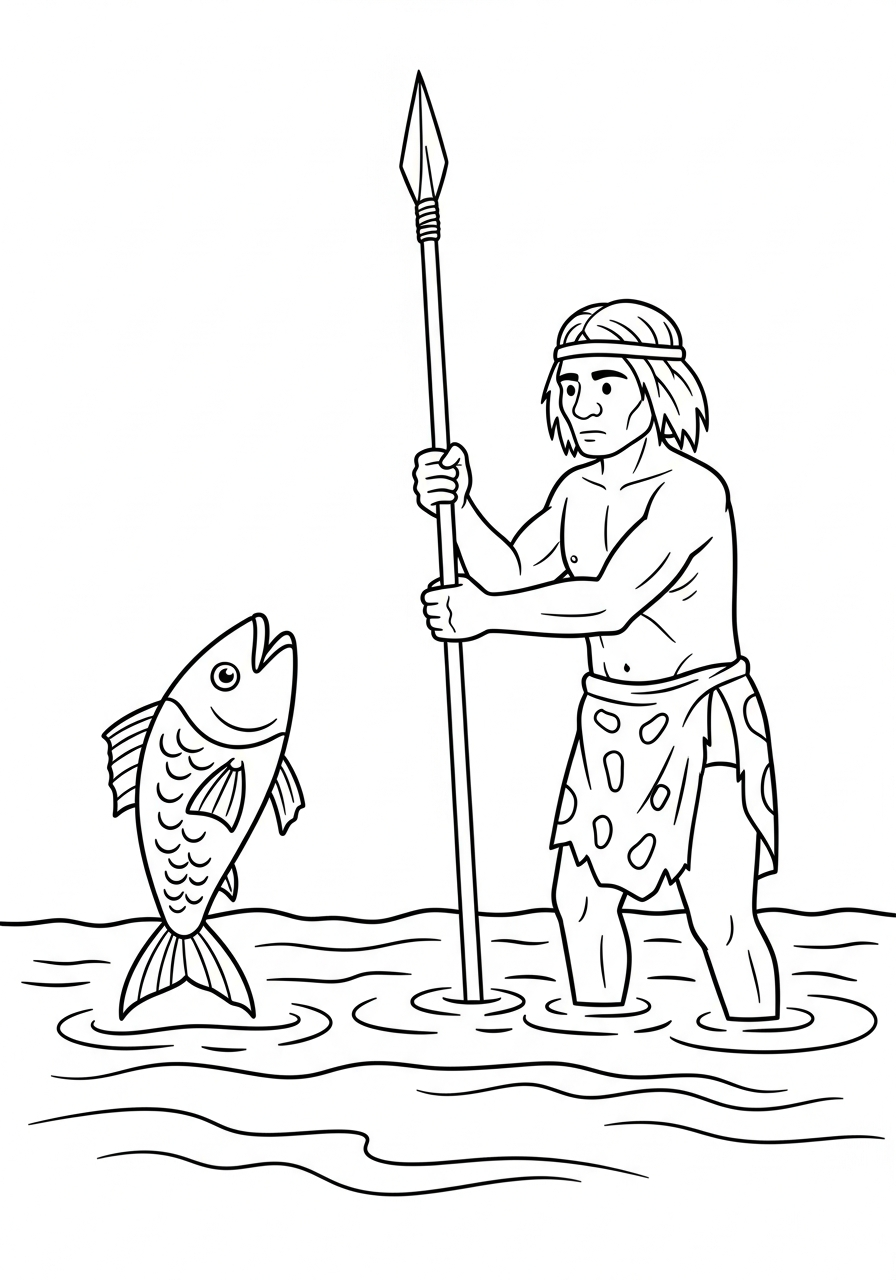 Popoli primitivi 9 popoli primitivi da stampare e colorare gratis