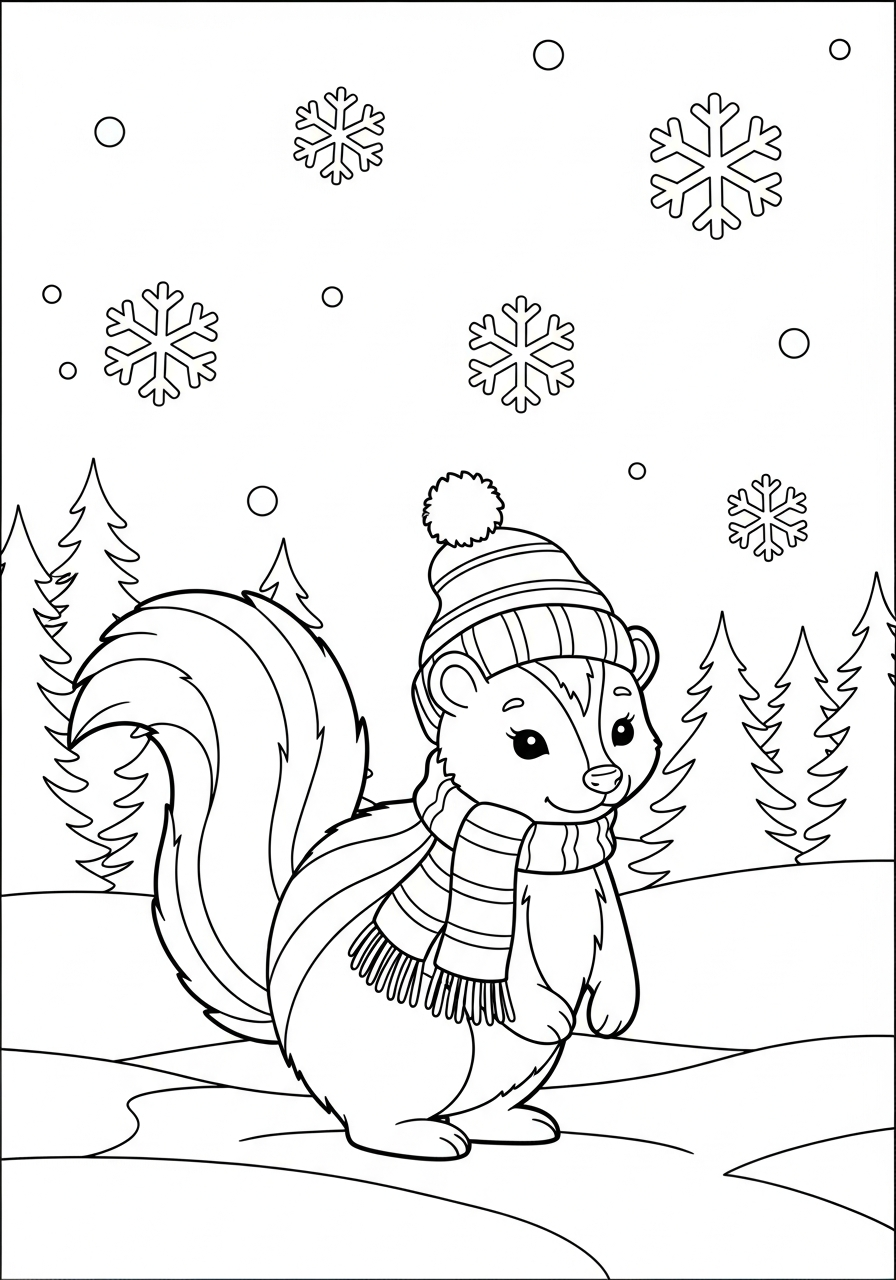 puzzola disegno da colorare facile