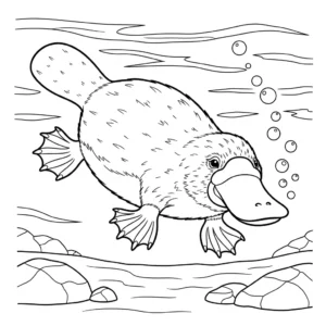 Ornitorinco 22 Ornitorinco da colorare thumbnail