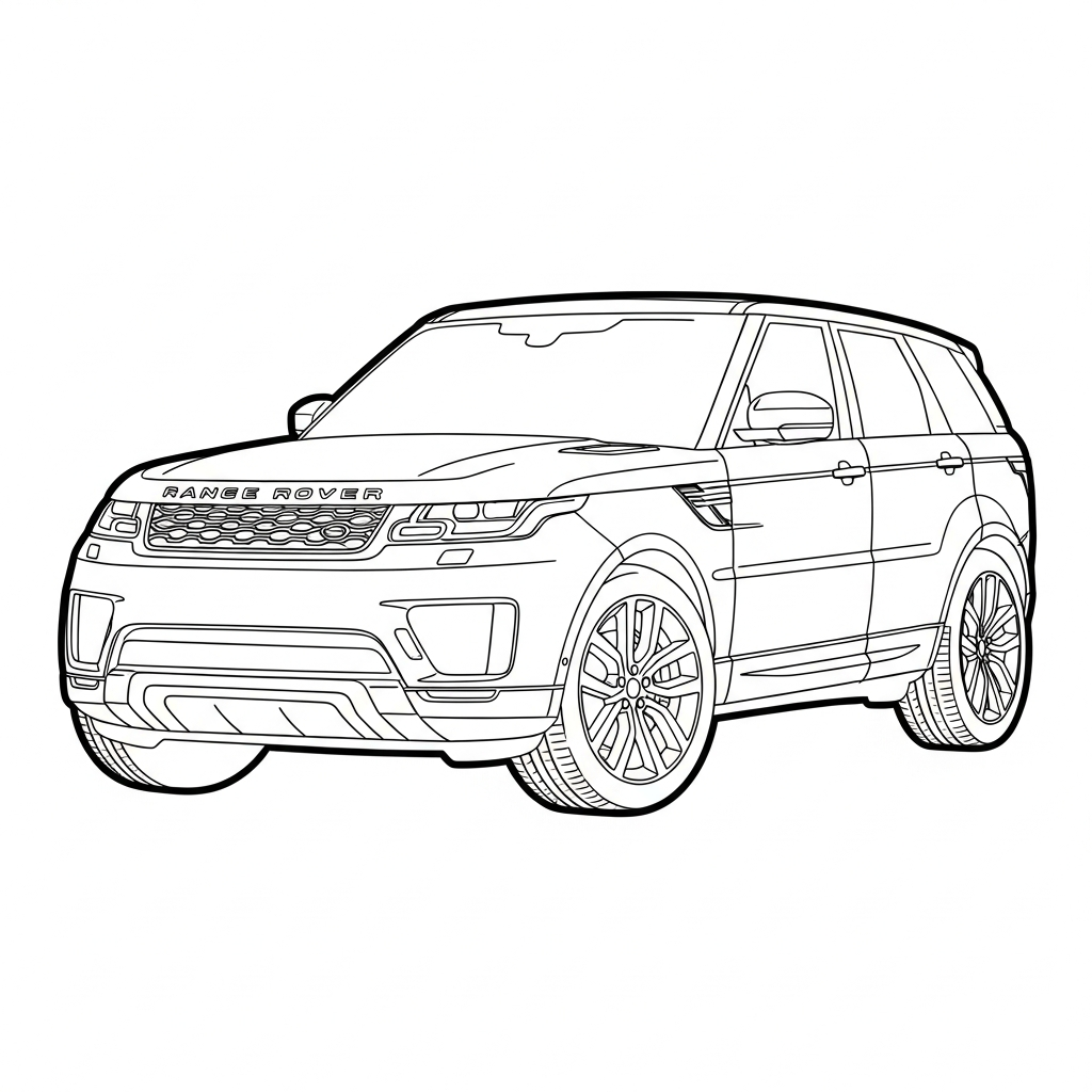 Land Rover da colorare thumbnail