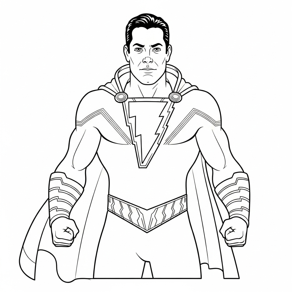 Shazam da colorare thumbnail