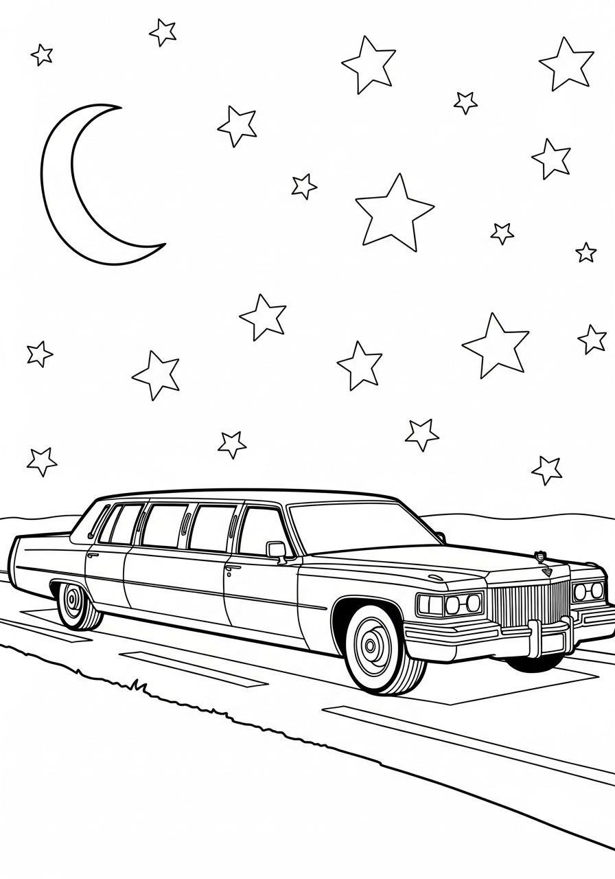 Cadillac 13 disegni di Cadillac da colorare e stampare gratis 1