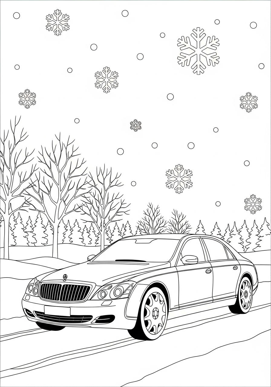 Maybach 10 immagine di Maybach da colorare