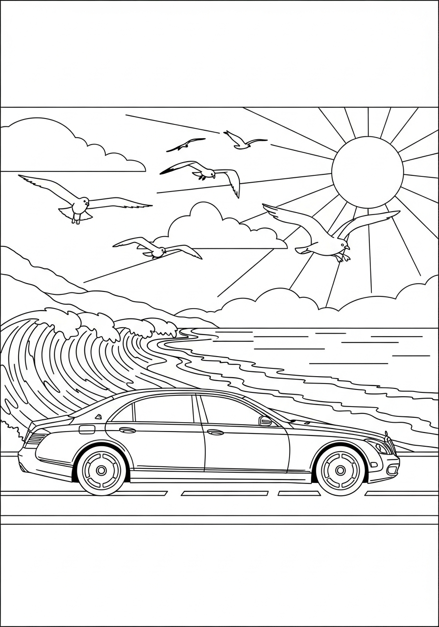 Maybach 15 immagini di Maybach da stampare e colorare