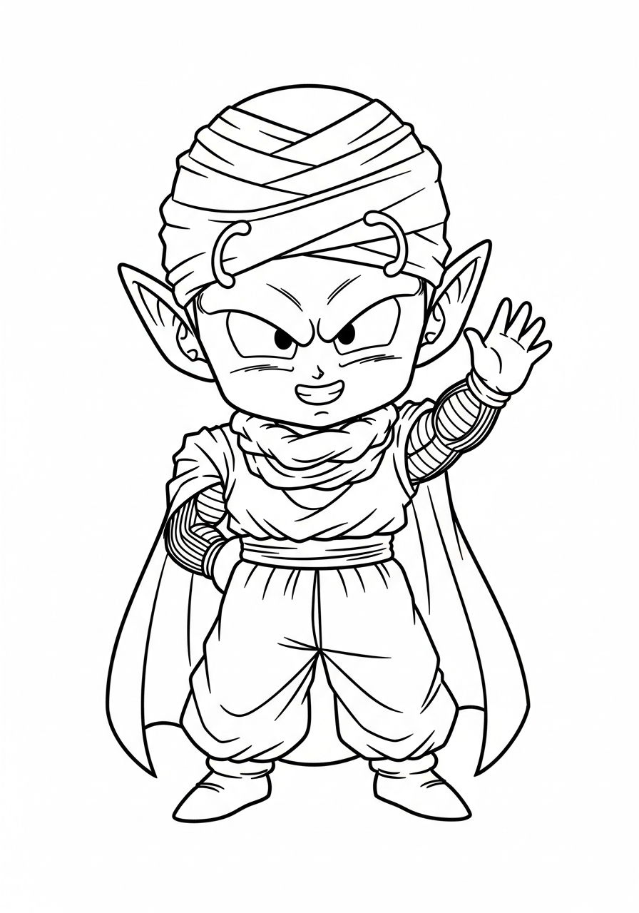 disegni di Piccolo da colorare e stampare