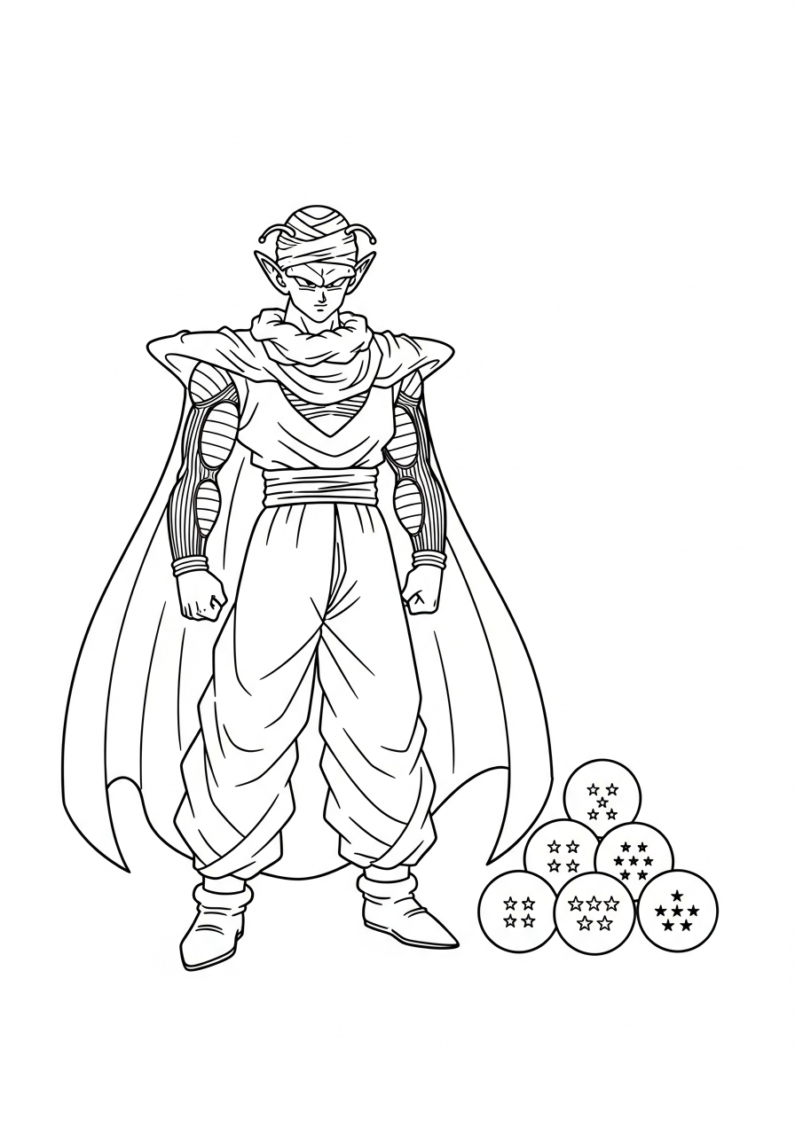 disegni Piccolo da colorare gratis