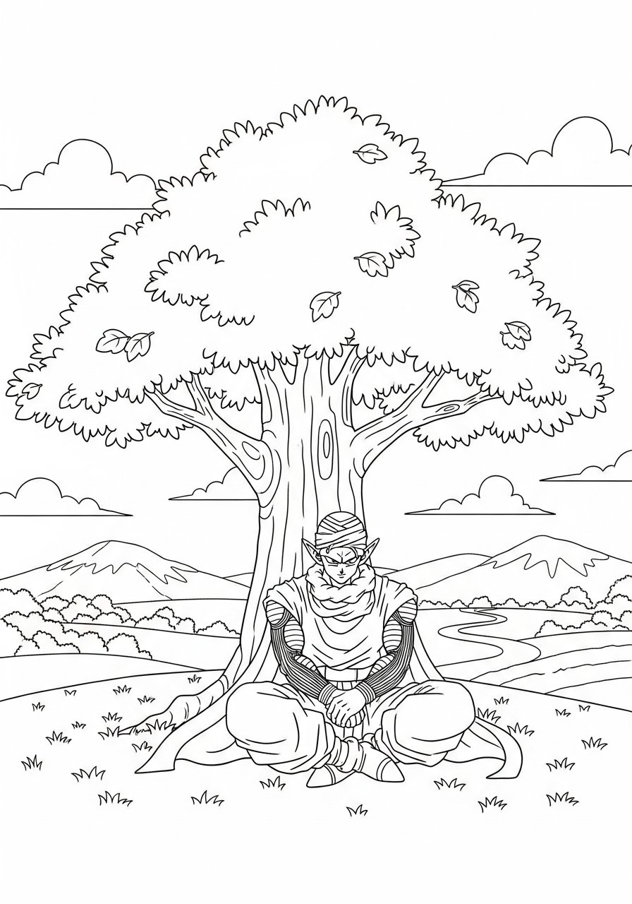 immagine da colorare Piccolo