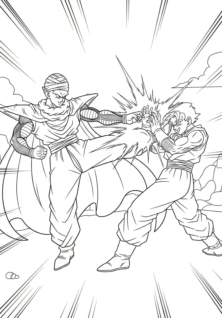 immagini da colorare Piccolo gratis