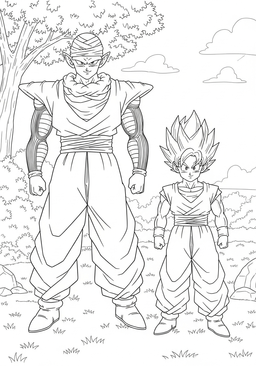 Piccolo disegno da colorare