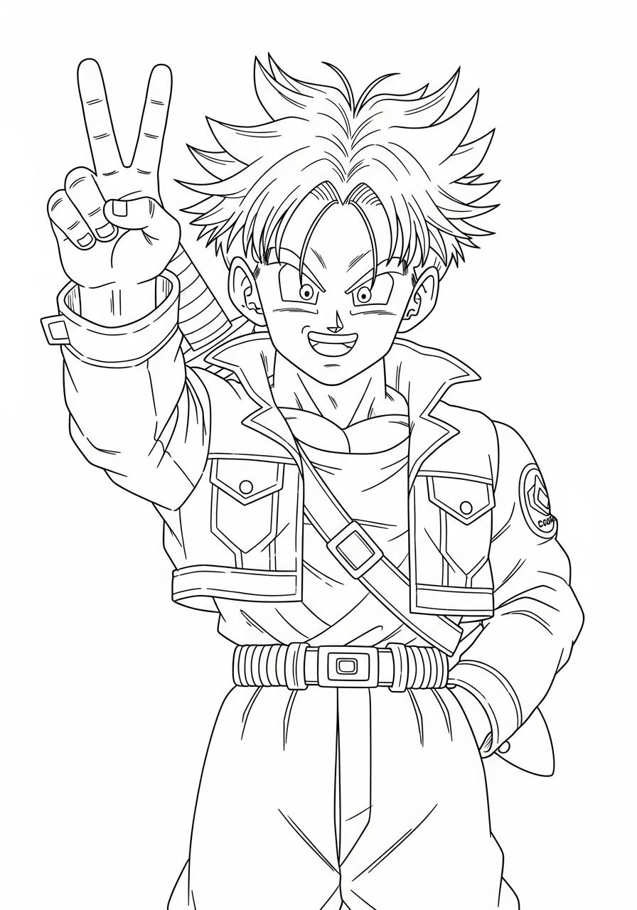disegni Trunks da colorare gratis