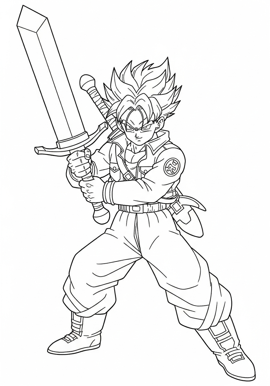 disegni Trunks da colorare online