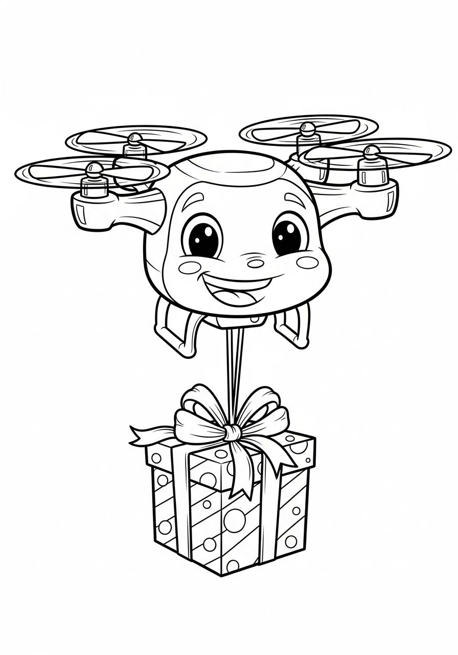 Drone 8 disegni drone da colorare online