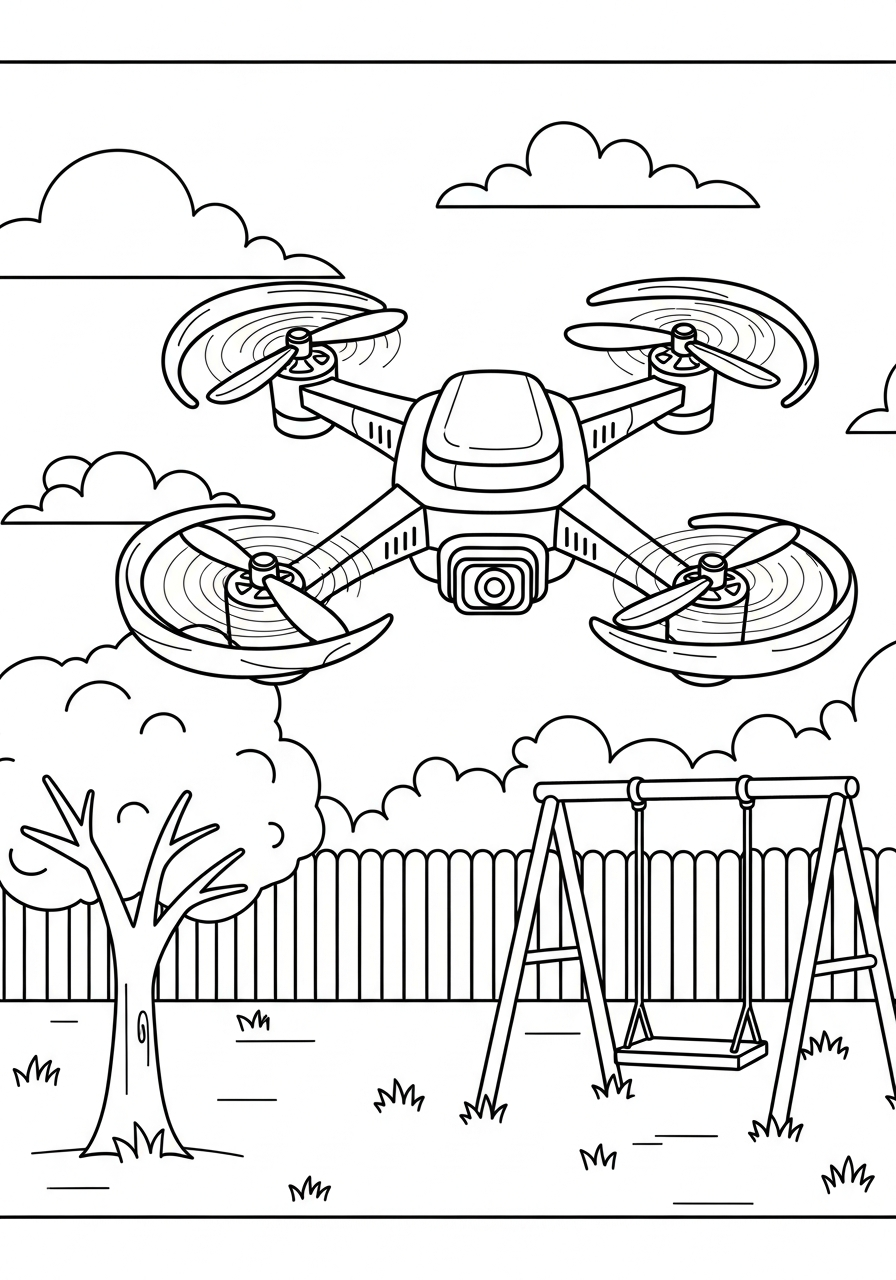Drone 18 immagini da colorare drone gratis