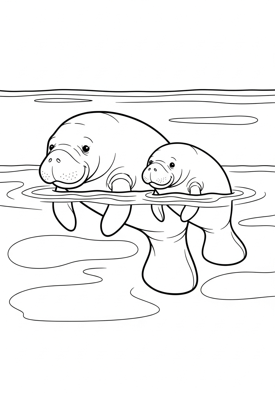 lamantino disegni da colorare per bambini maschi