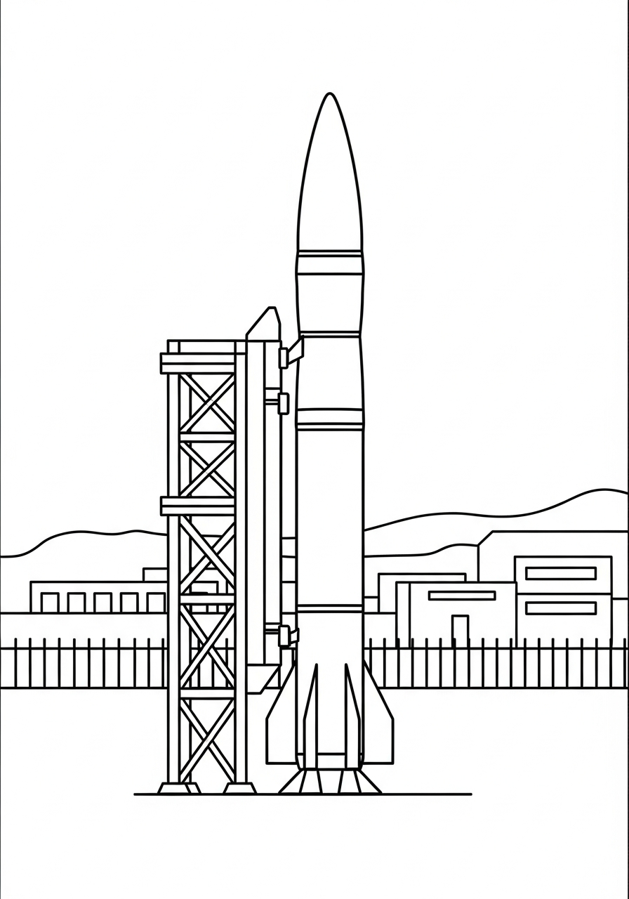 missile da colorare e stampare a4