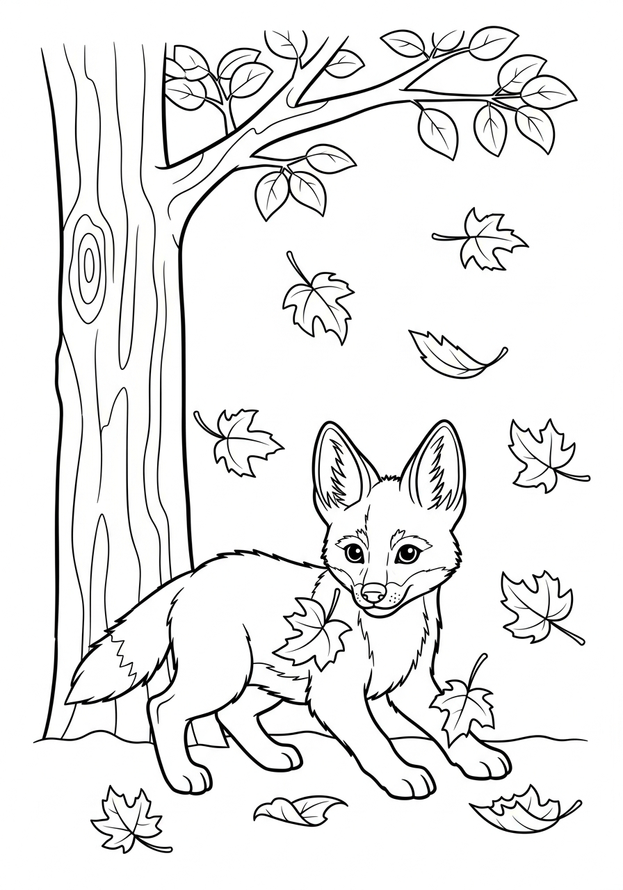 sciacallo disegni da colorare per bambini maschi