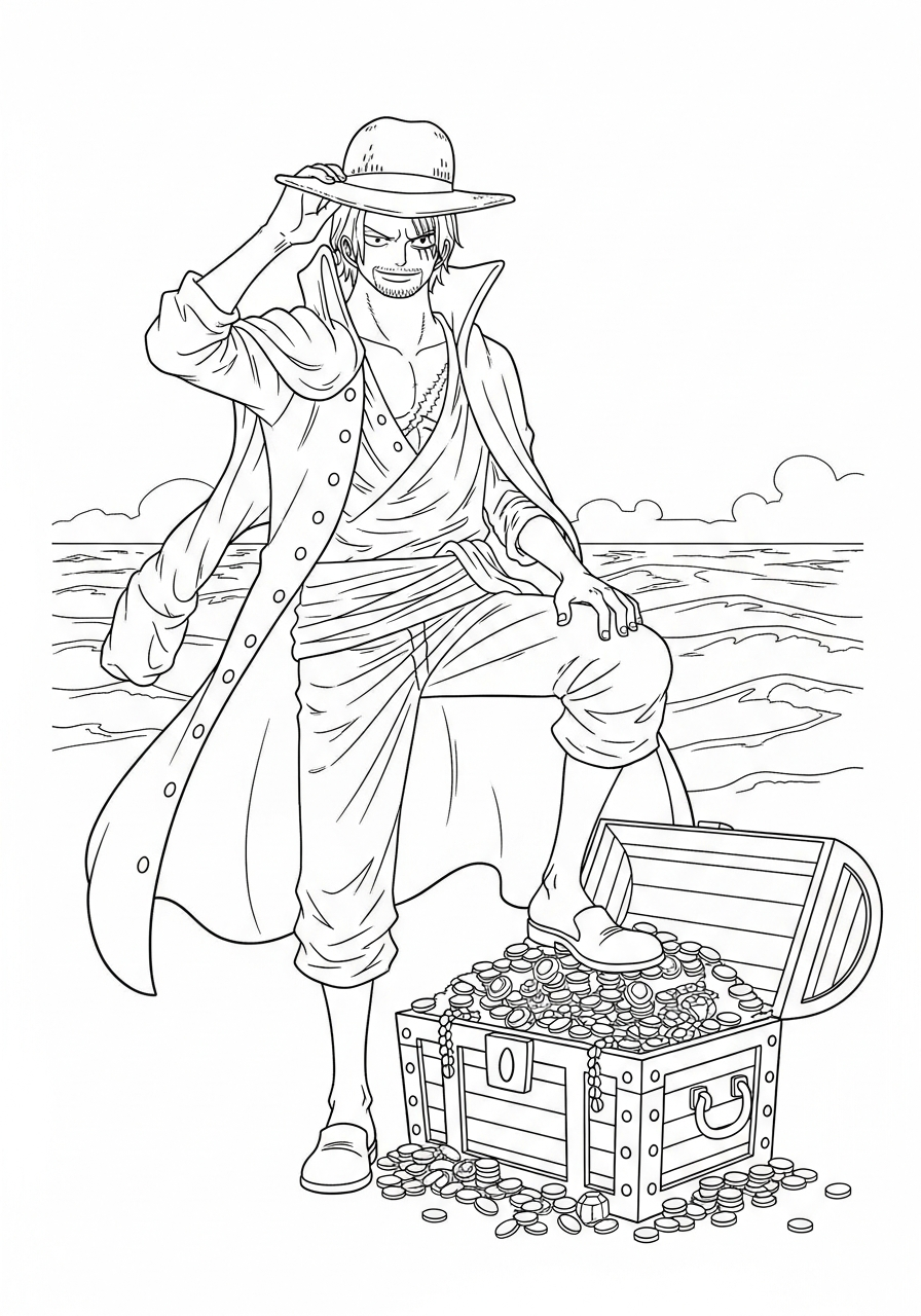 Shanks disegno da colorare