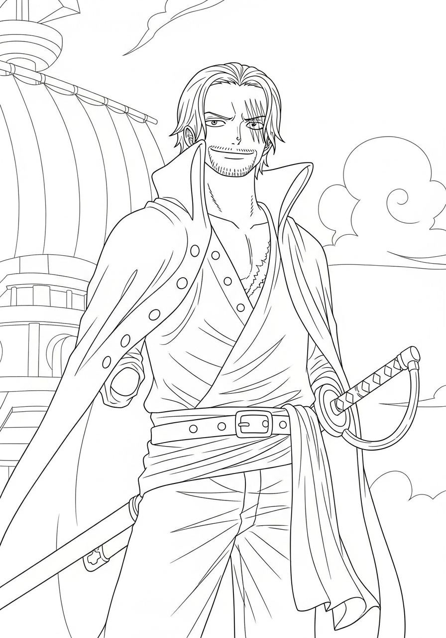 Shanks da colorare per bambini