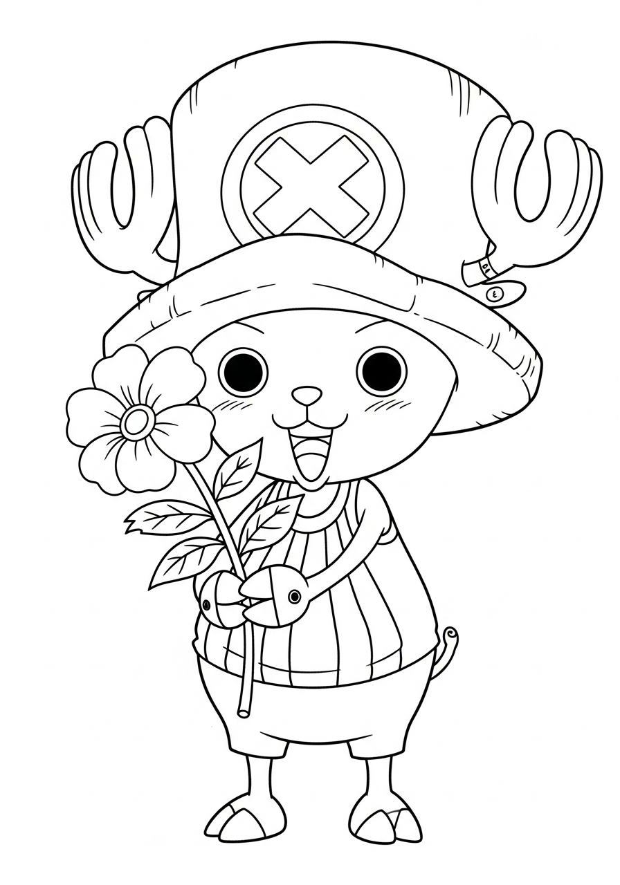 disegni Tony Tony Chopper da colorare e stampare