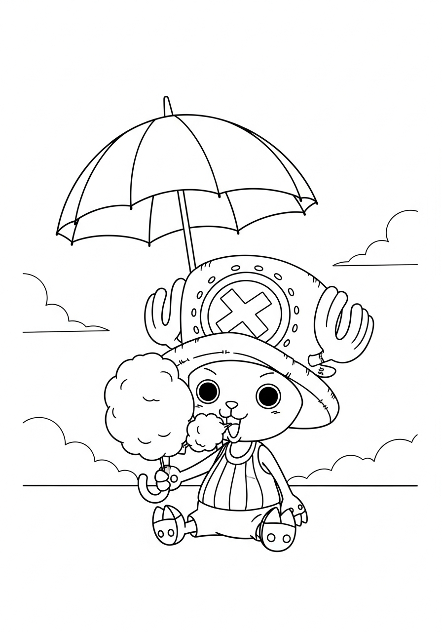 immagini di Tony Tony Chopper da colorare e stampare