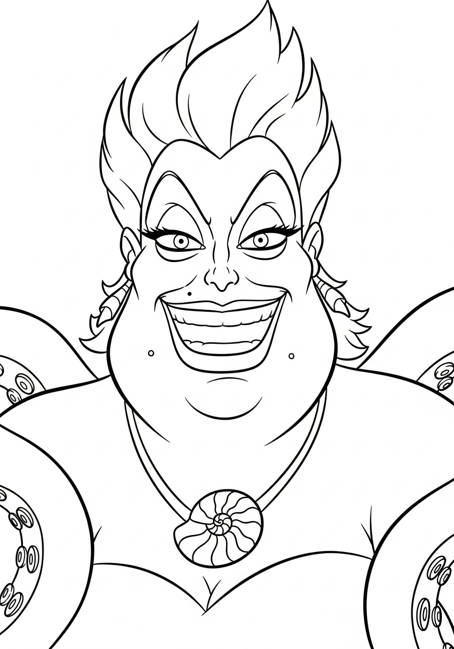 disegni di Ursula da colorare per bambini