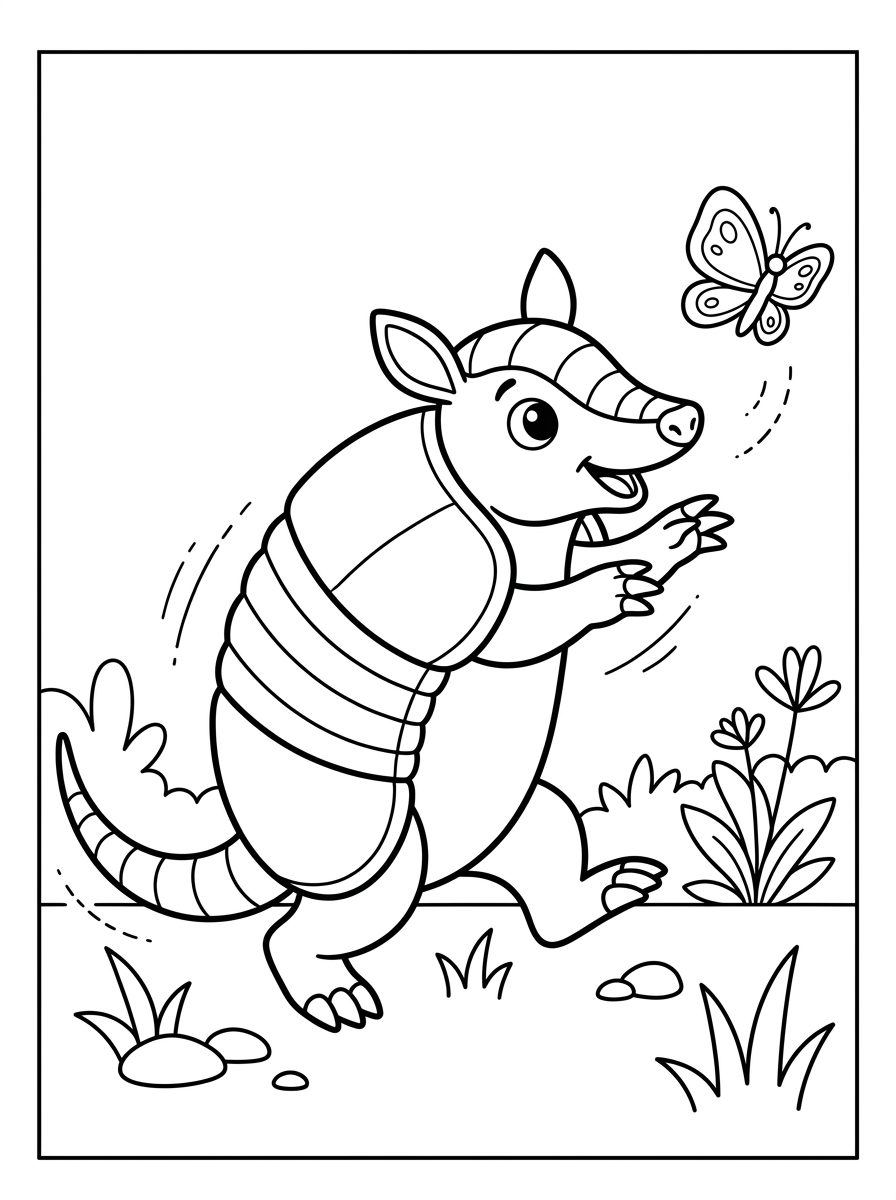 Armadillo 22 disegni armadillo da colorare e stampare
