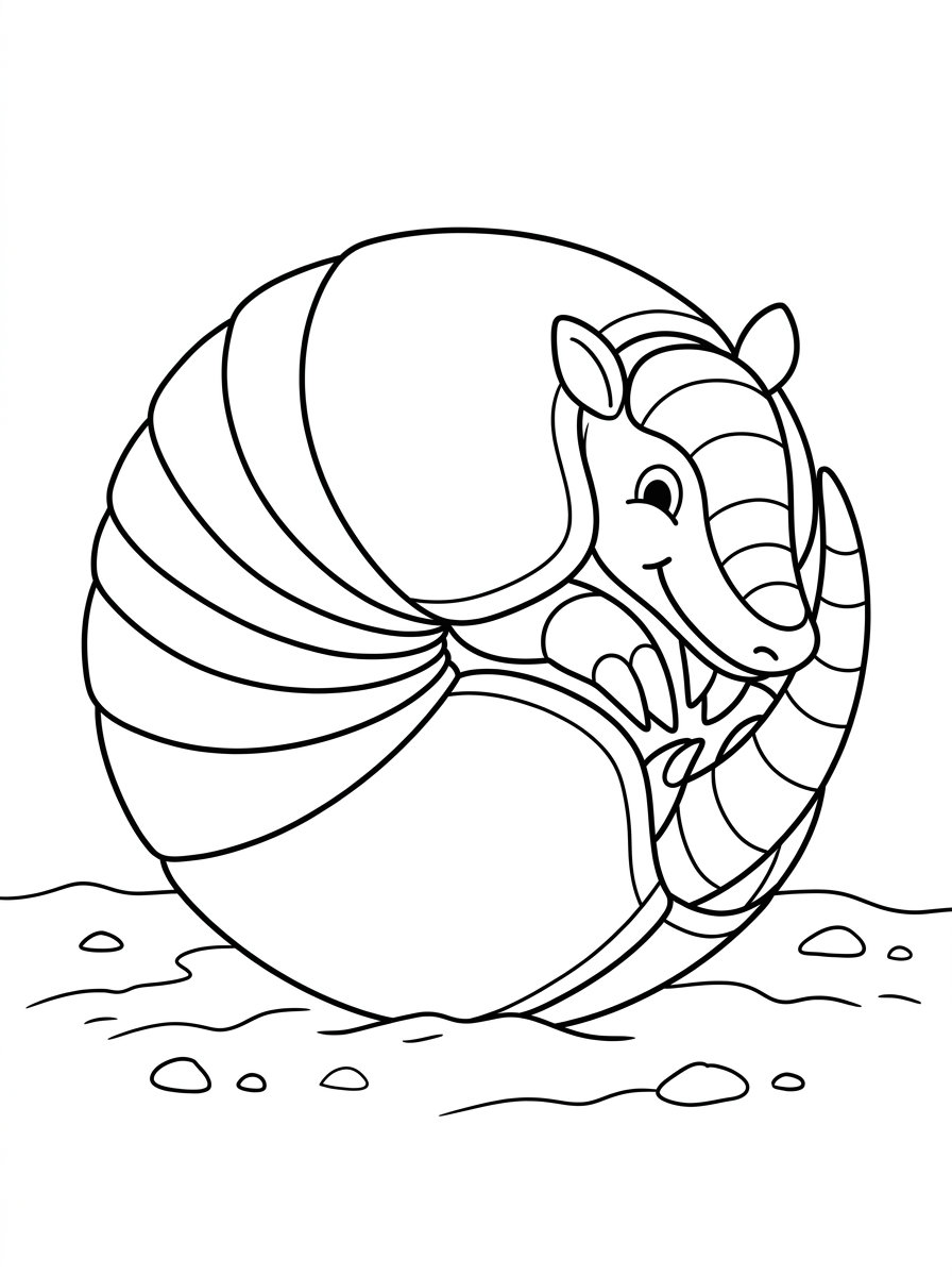 Armadillo 21 disegni da colorare armadillo da stampare