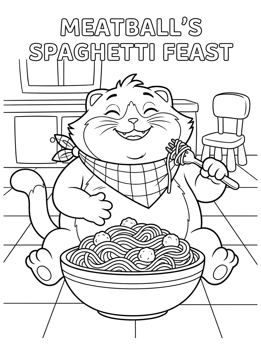 disegno di 44 Gatti da stampare e colorare 1