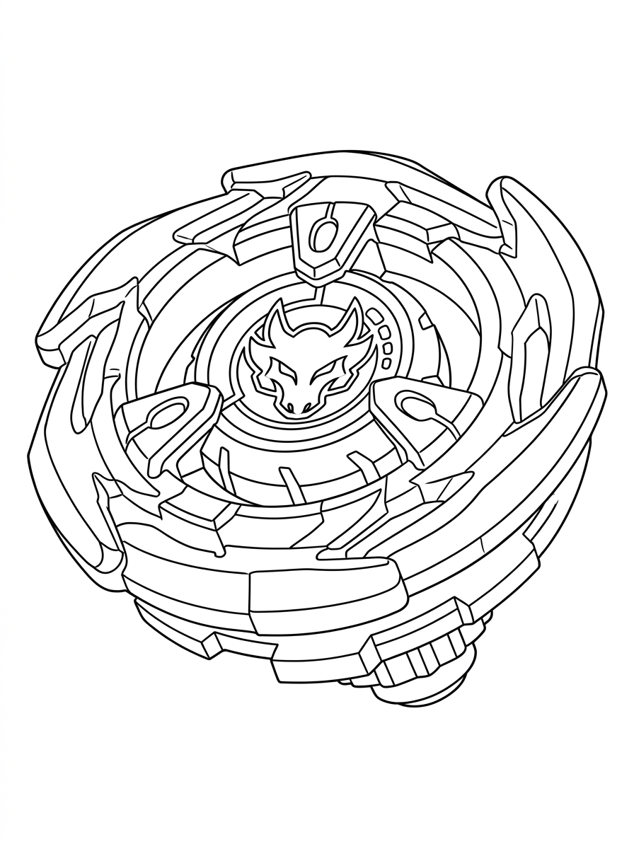 Beyblade X 19 disegni Beyblade X da colorare