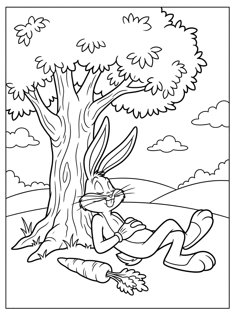 immagine Bugs Bunny da colorare